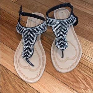 Rhinestone Sandals